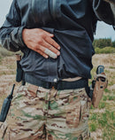 Quantum - Duty & Gunfighter Belt - Black - Cobra Buckle Metal