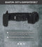 Quantum - Duty & Gunfighter Belt - Black - ITW Polymer 3-point safety buckle