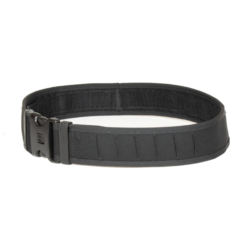 Quantum - Duty & Gunfighter Belt - Black - ITW Polymer 3-point safety buckle