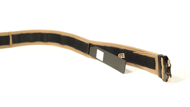 Quantum - Duty & Gunfighter Belt - Coyote Brown - Cobra Buckle Metal