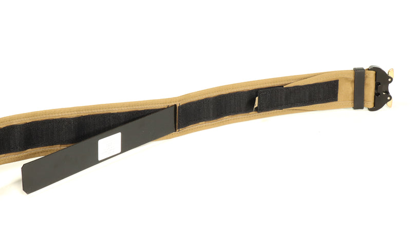 Quantum - Duty & Gunfighter Belt - Coyote Brown - Cobra Buckle Metal