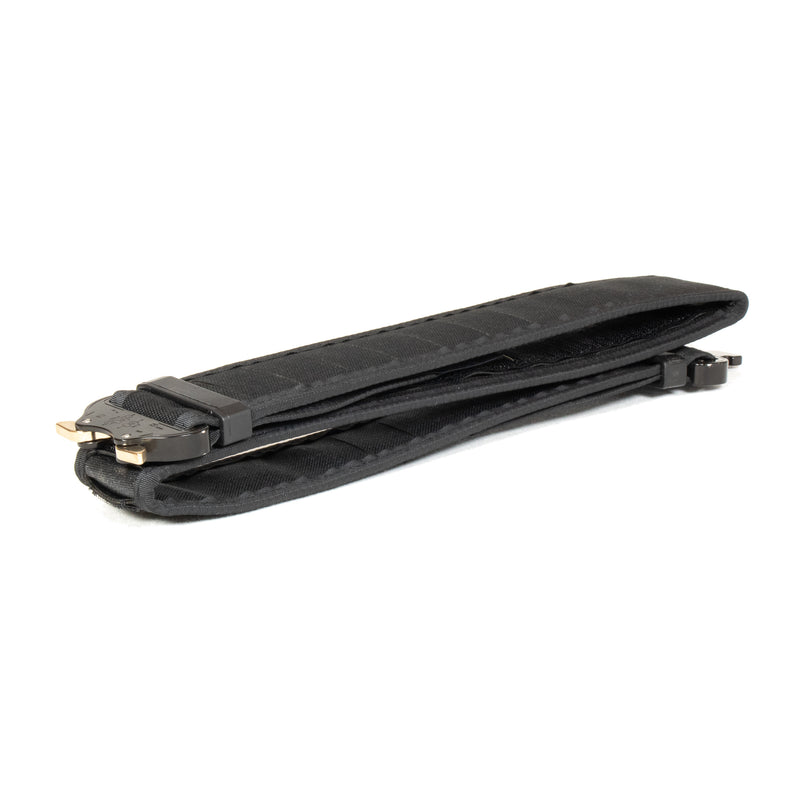 Quantum - Duty & Gunfighter Belt - Black - ITW Polymer 3-point safety buckle