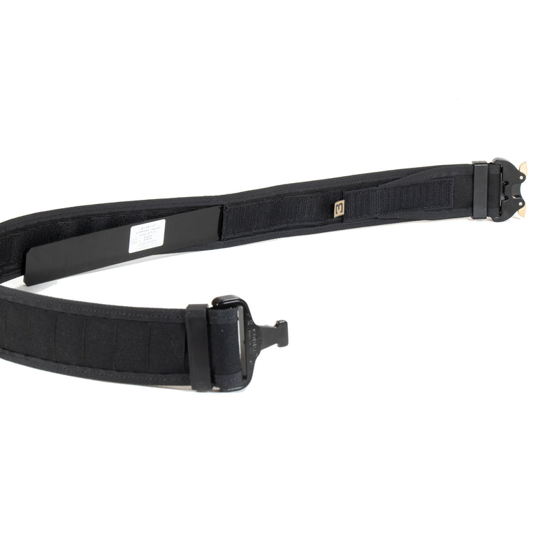 Quantum - Duty & Gunfighter Belt - Black - ITW Polymer 3-point safety buckle