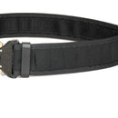 Quantum - Duty & Gunfighter Belt - Black - ITW Polymer 3-point safety buckle