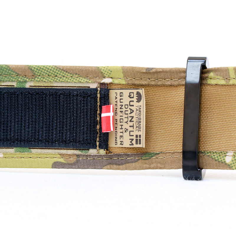 Quantum - Duty & Gunfighter Belt Multicam Original - ITW Polymer 3-point safety buckle