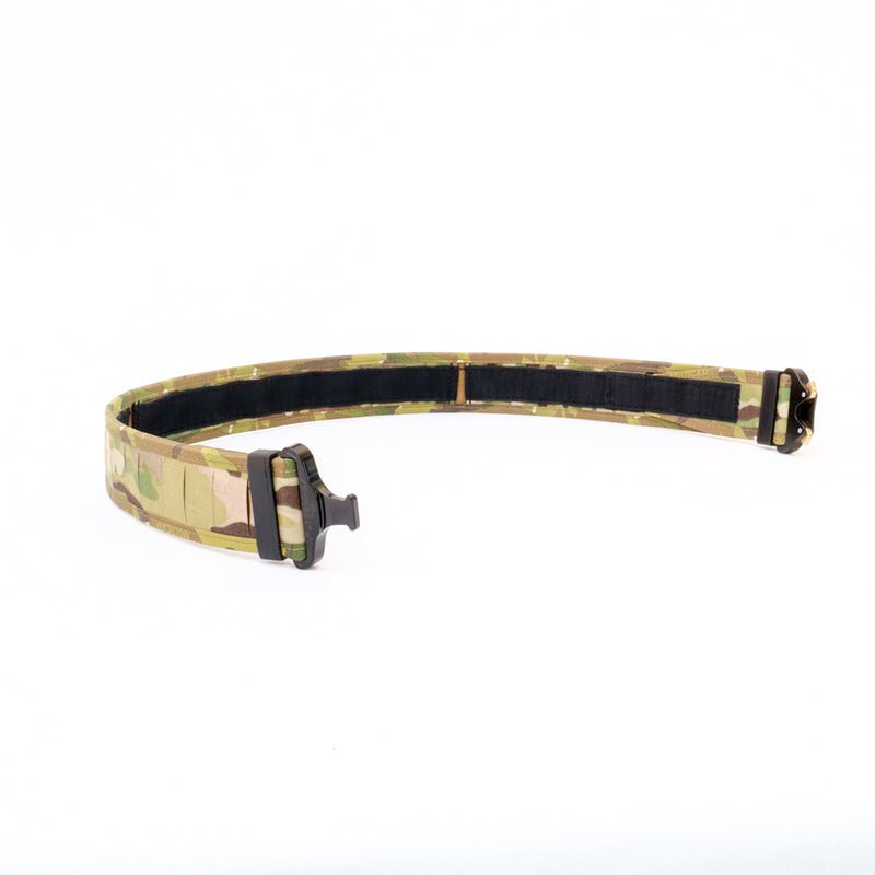 Quantum - Duty & Gunfighter Belt Multicam Original - ITW Polymer 3-point safety buckle