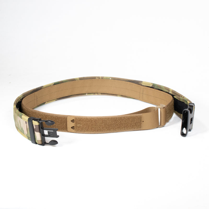Quantum - Duty & Gunfighter Belt Multicam Original - ITW Polymer 3-point safety buckle