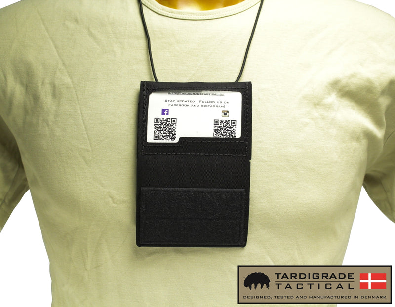 ID Kortholder Vagt-ID Wallet - Black