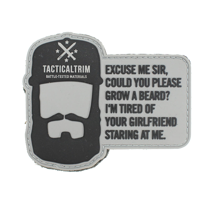 Grow A Beard - PCV Patch