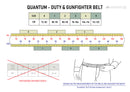 Quantum - Duty & Gunfighter Belt - Multicam Original - Cobra Buckle Metal